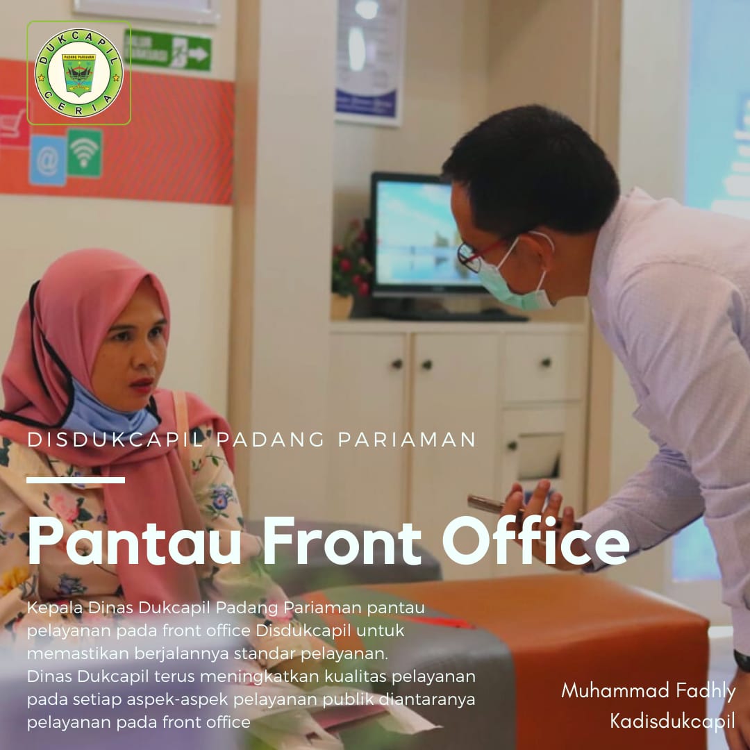Front Office Checked - (Ada 1 foto)